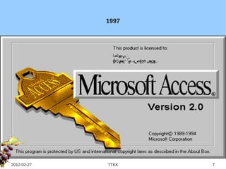 1997




2012-02-27   TTKK   7
 