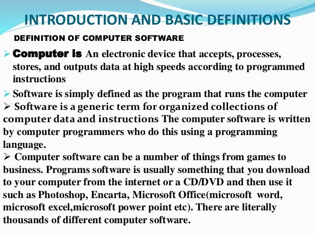description of application software categories description of application software categories