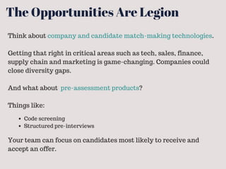 The Future of Recruiting - Talent Tech Labs