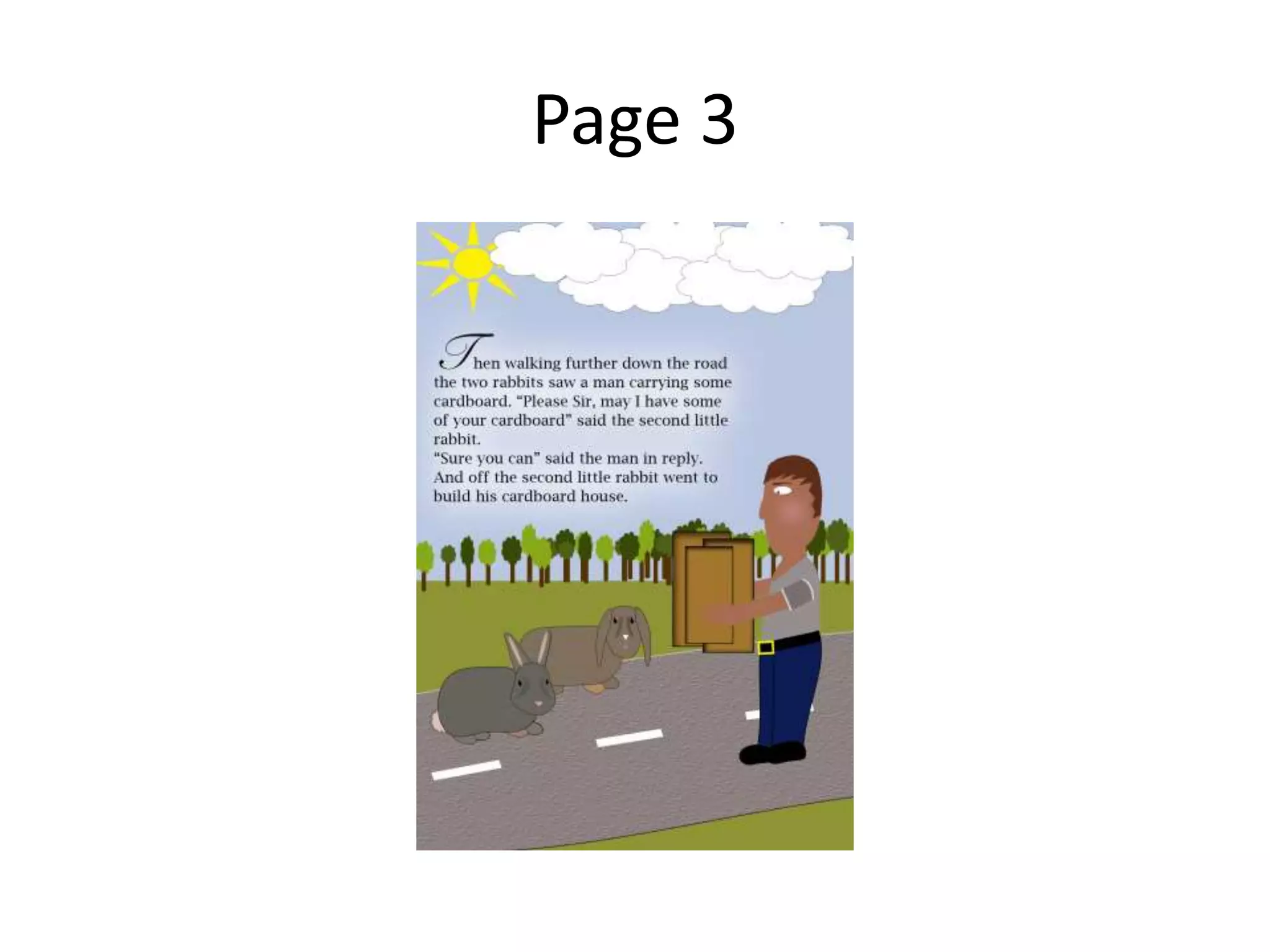 The Three Little Rabbits presentation | PPTX