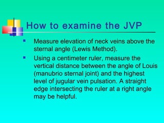 [Int. med] jugular venous pressure from SIMS Lahore | PPT