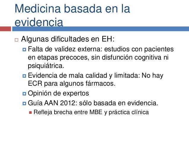 Tratamiento de la enfermedad de Huntington Buenas Practicas Tratamiento de la enfermedad de Huntington Buenas Practicas