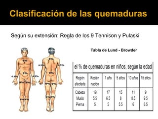 Tto medico de quemaduras | PDF