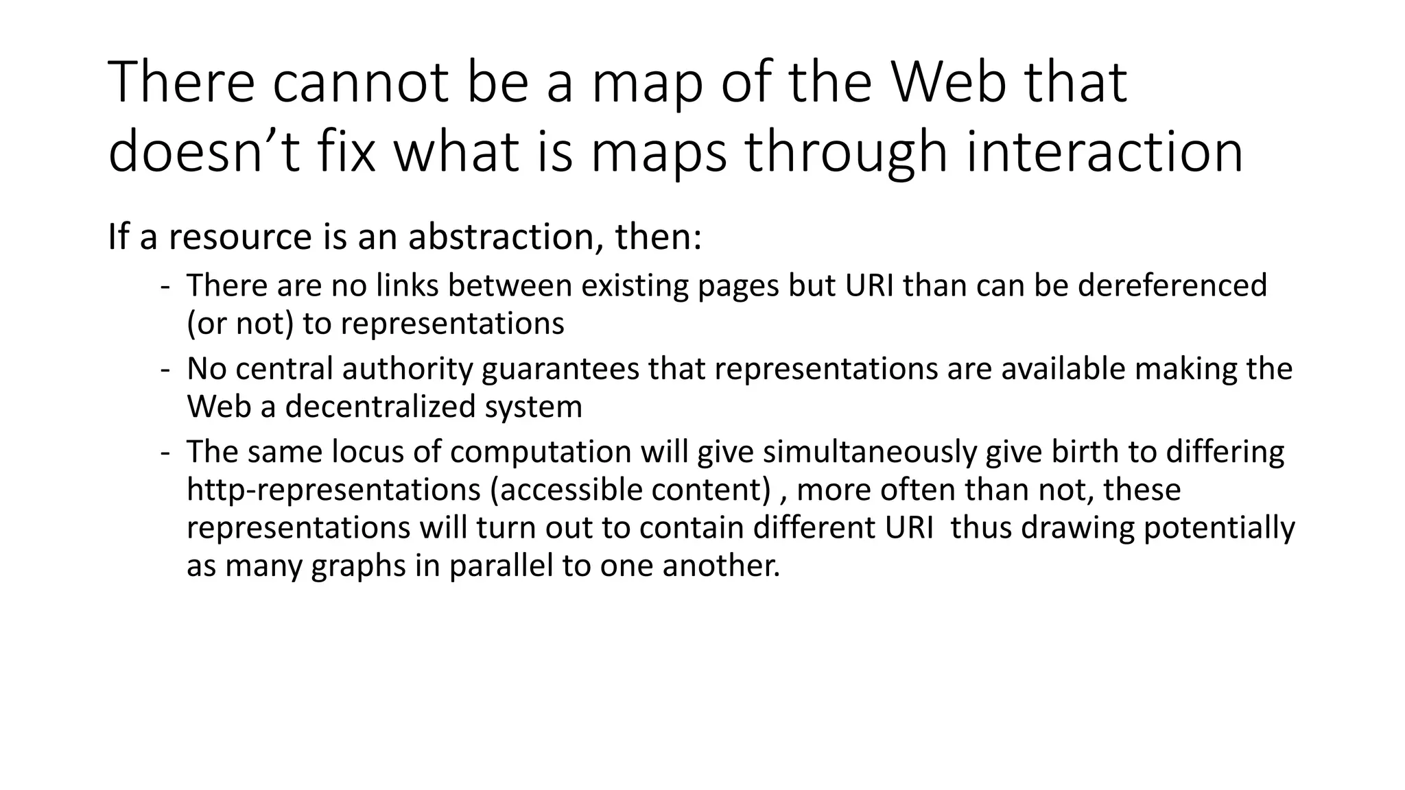 URI & time
• http://ns.inria.fr/fabien.gandon#me
• http://lemonde.fr
• http://météo.fr/Paris
• http://www.timeanddate.com/worldclock/meetingdetails.html?year=
2015&month=12&day=1&hour=7&min=0&sec=0&p1=181&p2=248&
p3=224
F
 