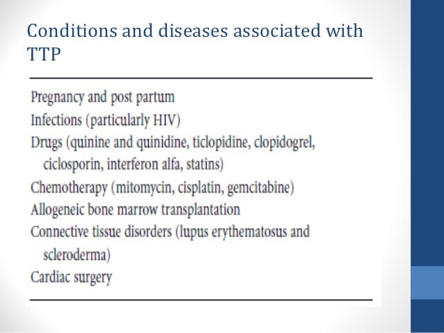 thrombotic thrombocytopenic purpura