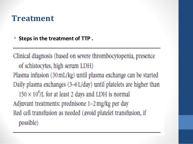 thrombotic thrombocytopenic purpura