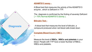 Thrombotic thrombocytopenia purpura .pptx