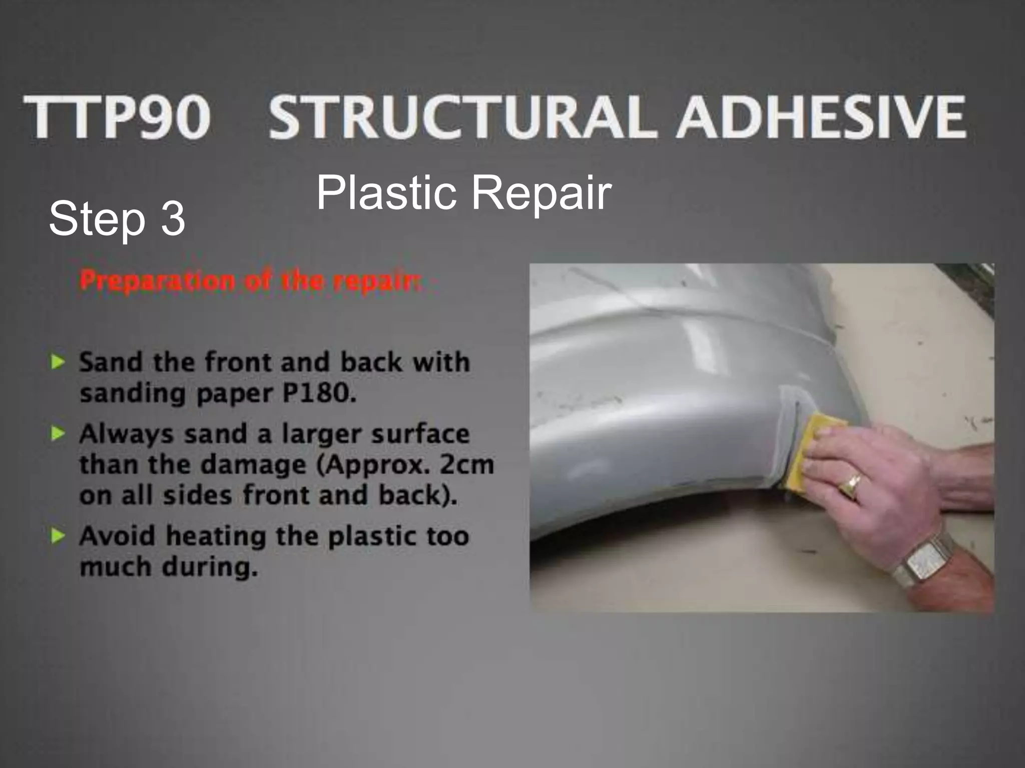How to repair a cracked bumper | PPTX