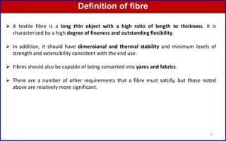Man made fibre presentation from basic to higher level | PDF