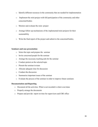 Group Program Manual Team Training Program Manual of College of Health Science , Mekelle ...