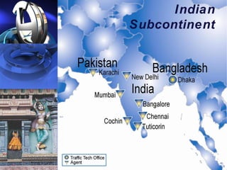 Indian
Subcontinent
 