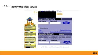 Identify this email serviceQ 6.
#AB
 