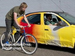 DESIGN PERSPECTIVE:
PROTOTYPING
 