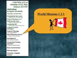 World Missions 1 2 3
 