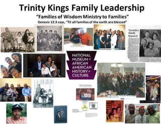 Trinity Kings Family & World Leadership: *The Patillo Dynasty* | DOCX