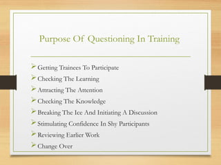 Train The Trainer - Presentation on Training Trainers | PPTX