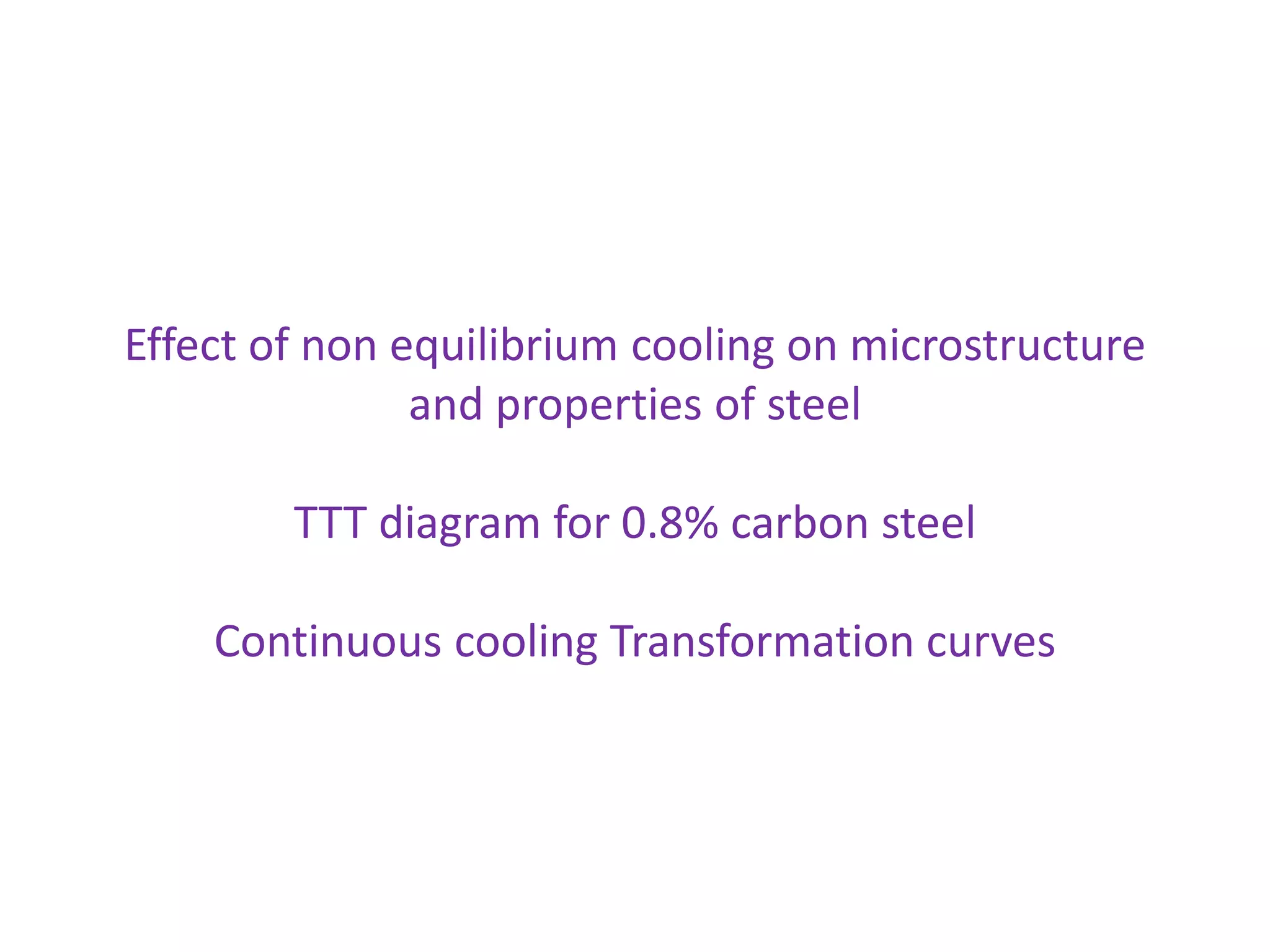 Ttt cct diagrams | PPTX | Chemistry | Science