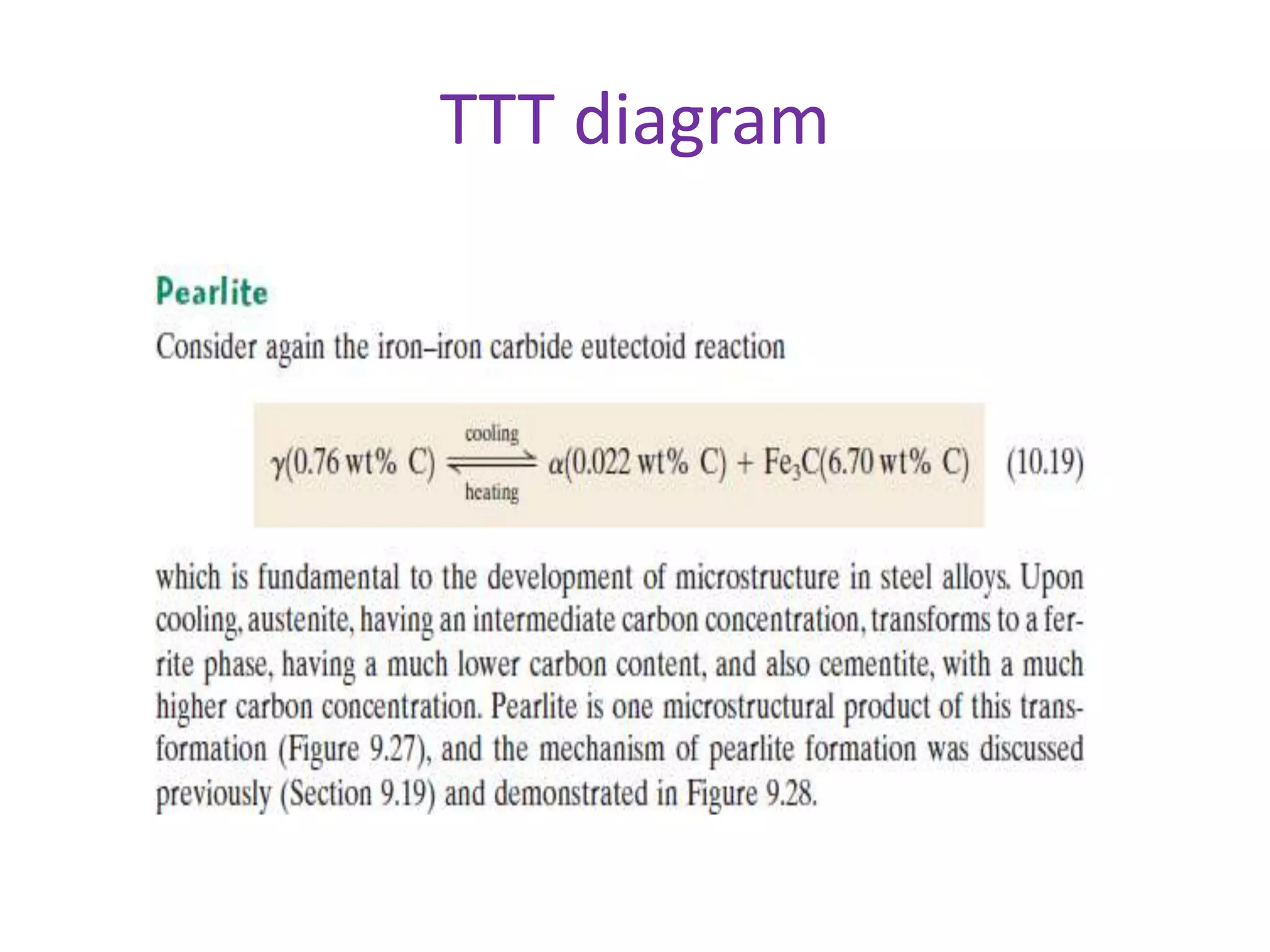Ttt cct diagrams | PPTX | Chemistry | Science