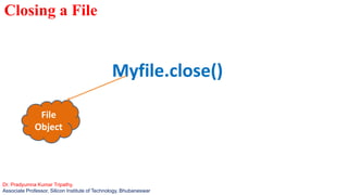 Python-File handling-slides-pkt | PDF