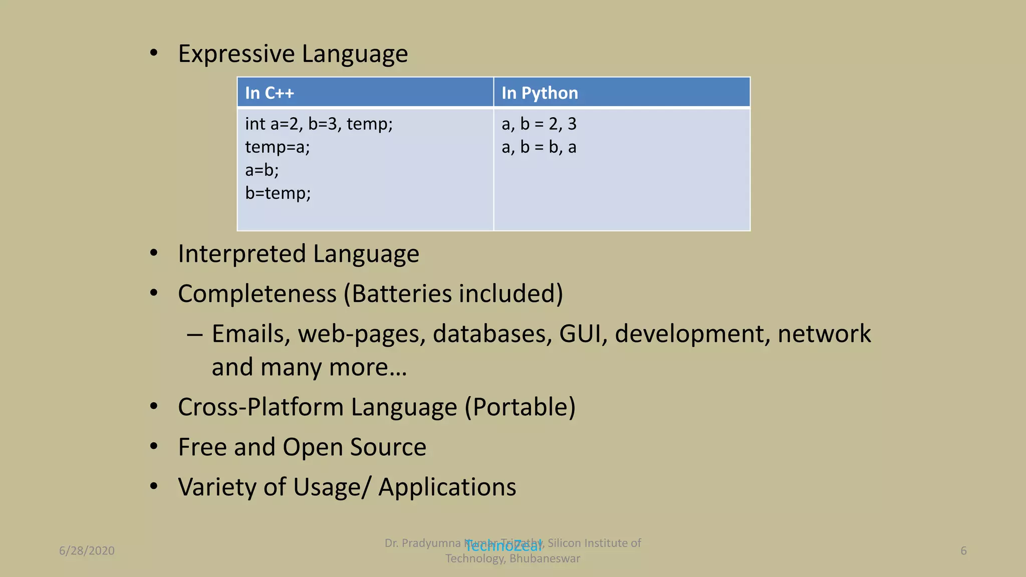 Python-Introduction-slides-pkt | PDF | Operating Systems | Computer ...