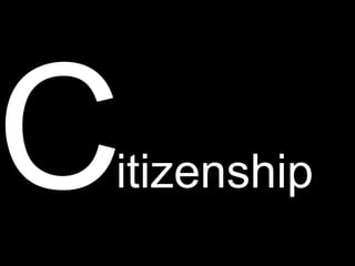 Citizenship
