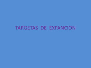 TARGETAS DE EXPANCION
 