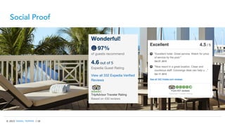 © 2015 TRAVEL TRIPPER | 18
Social Proof
 
