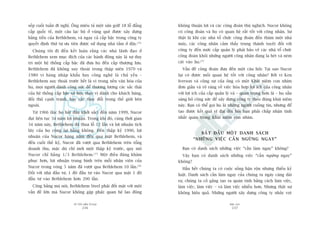 TÛÂ TÖËT ÀÏËN VÔ ÀAÅI
236
PHUÅ LUÅC
237
khöng thuêån lúåi vaâ caác cöng àoaân thuâ nghõch. Nucor khöng
coá cöng àoaân vaâ hoå coá quan hïå rêët töët vúái cöng nhên. Sûå
thêåt laâ khi caác nhaâ töí chûác cöng àoaân àïën thùm möåt nhaâ
maáy, caác cöng nhên caãm thêëy trung thaânh tuyïåt àöëi vúái
cöng ty àïën mûác cêëp quaãn lyá phaãi baão vïå caác nhaâ töí chûác
cöng àoaân khoãi nhûäng ngûúâi cöng nhên àang la heát vaâ neám
caát vaâo hoå.277
Vêën àïì cöng àoaân àûa àïën möåt cêu hoãi: Taåi sao Nucor
laåi coá àûúåc möëi quan hïå töët vúái cöng nhên? Búãi vò Ken
Iverson vaâ cöång sûå cuãa öng coá möåt Khaái niïåm con nhñm
àún giaãn vaâ roä raâng vïì viïåc hoâa húåp lúåi ñch cuãa cöng nhên
vúái lúåi ñch cuãa cêëp quaãn lyá vaâ – quan troång hún laâ – hoå sùén
saâng boã cöng sûác àïí xêy dûång cöng ty theo àuáng khaái niïåm
naây. Baån coá thïí goåi hoå laâ nhûäng ngûúâi cuöìng tñn, nhûng àïí
taåo àûúåc kïët quaã vô àaåi àoâi hoãi baån phaãi chêëp nhêån tñnh
nhêët quaán trong Khaái niïåm con nhñm.
BÙÆT ÀÊÌU MÖÅT DANH SAÁCH
“NHÛÄNG VIÏåC CÊÌN NGÛÂNG NGAY”
Baån coá danh saách nhûäng viïåc “cêìn laâm ngay” khöng?
Vêåy baån coá danh saách nhûäng viïåc “cêìn ngûâng ngay”
khöng?
Hêìu hïët chuáng ta coá cuöåc söëng bêån röån nhûng thiïëu kyã
luêåt. Danh saách cêìn laâm ngay cuãa chuáng ta ngaây caâng daâi
ra; chuáng ta cöë gùæng taåo ra quaán tñnh bùçng caách laâm viïåc,
laâm viïåc, laâm viïåc – vaâ laâm viïåc nhiïìu hún. Nhûng thêåt sûå
khöng hiïåu quaã. Nhûäng ngûúâi xêy dûång cöng ty nhaãy voåt
sïëp cuöëi tuêìn ài nghó. Öng miïu taã möåt sên golf 18 löî àùèng
cêëp quöëc tïë, möåt cêu laåc böå úã vuâng quï àûúåc xêy dûång
bùçng tiïìn cuãa Bethlehem, vaâ ngay caã cêëp bêåc trong cöng ty
quyïët àõnh thûá tûå ûu tiïn àûúåc sûã duång nhaâ tùæm úã àêy.274
Chuáng töi ài àïën kïët luêån rùçng caác nhaâ laänh àaåo úã
Bethlehem xem muåc àñch cuãa caác haânh àöång naây laâ sûå duy
trò möåt hïå thöëng cêëp bêåc àaä àûa hoå àïën cêëp thûúång lûu.
Bethlehem àaä khöng suy thoaái trong thêåp niïn 1970 vaâ
1980 vò haâng nhêåp khêíu hay cöng nghïå laâ chuã yïëu –
Bethlehem suy thoaái trûúác hïët laâ vò trong nïìn vùn hoáa cuãa
hoå, moåi ngûúâi daânh cöng sûác àïí thûúng lûúång caác sùæc thaái
cuãa hïå thöëng cêëp bêåc xaä höåi, thay vò daânh cho khaách haâng,
àöëi thuã caånh tranh, hay caác thay àöíi trong thïë giúái bïn
ngoaâi.
Tûâ 1966 (luác hoå bùæt àêìu khúãi sùæc) àïën nùm 1999, Nucor
àaåt liïn tuåc 34 nùm lúåi nhuêån. Trong khi àoá, cuâng thúâi gian
34 nùm naây, Bethlehem àaä thua löî 12 lêìn vaâ lúåi nhuêån tñch
luäy cuãa hoå cöång laåi bùçng khöng. Àïën thêåp kyã 1990, lúåi
nhuêån cuãa Nucor haâng nùm àïìu qua mùåt Bethlehem, vaâ
àïën cuöëi thïë kyã, Nucor àaä vûúåt qua Bethlehem trïn töíng
doanh thu, mùåc duâ chó múái möåt thêåp kyã trûúác, quy mö
Nucor chó bùçng 1/3 Bethlehem.275
Möåt àiïìu àaáng khêm
phuåc hún, lúåi nhuêån trung bònh trïn möîi nhên viïn cuãa
Nucor trong voâng 5 nùm àaä vûúåt qua Bethlehem 10 lêìn.276
Àöëi vúái nhaâ àêìu tû, 1 àö àêìu tû vaâo Nucor qua mùåt 1 àö
àêìu tû vaâo Bethlehem hún 200 lêìn.
Cöng bùçng maâ noái, Bethlehem Steel phaãi àöëi mùåt vúái möåt
vêën àïì lúán maâ Nucor khöng gùåp phaãi: quan hïå lao àöång
 