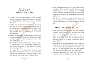 TÛÂ TÖËT ÀÏËN VÔ ÀAÅI
242
PHUÅ LUÅC
243
Khöng nïn lêîn löån giûäa vùn hoáa kyã luêåt vaâ möåt nhaâ àöåc
taâi kyã luêåt – àêy laâ hai khaái niïåm khaác nhau, möåt mang
tñnh hûäu duång cao, möåt mang tñnh phaá hoaåi cao. Nhûäng
võ Töíng giaám àöëc cûáu tinh aáp duång kyã luêåt caá nhên
thöng qua caá tñnh quyïìn lûåc thûúâng khöng giûä àûúåc kïët
quaã lêu bïìn.
Hònh thûác kyã luêåt quan troång nhêët àïí àaåt kïët quaã bïìn
vûäng laâ sûå gùæn kïët cao àöå vúái Khaái niïåm con nhñm vaâ
sùén saâng tûâ boã nhûäng cú höåi khöng phuâ húåp vúái ba voâng
troân.
NHÛÄNG KHAÁM PHAÁ BÊËT NGÚÂ
Möåt töí chûác caâng coá kyã luêåt giûä cho hoaåt àöång cuãa mònh
trong giúái haån ba voâng troân, àïën mûác nhêët quaán cuöìng
tñn, hoå caâng coá nhiïìu cú höåi tùng trûúãng.
Nhûäng sûå kiïån nhû “cú höåi ngaân nùm coá möåt” thêåt sûå
khöng liïn quan, trûâ phi noá phuâ húåp vúái ba voâng troân.
Möåt cöng ty vô àaåi coá rêët nhiïìu “cú höåi ngaân nùm coá
möåt”.
Muåc àñch cuãa viïåc lêåp ngên saách trong cöng ty nhaãy voåt
khöng phaãi laâ àïí quyïët àõnh möîi hoaåt àöång nhêån àûúåc
bao nhiïu, maâ laâ àïí quyïët àõnh lônh vûåc naâo phuâ húåp
nhêët vúái Khaái niïåm con nhñm vaâ cêìn àûúåc àêìu tû hoaân
toaân vaâ lônh vûåc naâo khöng nïn àûúåc àêìu tû nûäa.
Danh saách “nhûäng viïåc cêìn ngûâng ngay” cuäng quan
troång nhû danh saách “nhûäng viïåc cêìn laâm ngay”.
Toám tùæt chûúng
VÙN HOÁA KYÃ LUÊÅT
NHÛÄNG ÀIÏÍM CHÑNH
Kïët quaã vô àaåi vaâ bïìn vûäng tuây thuöåc vaâo viïåc xêy dûång
möåt nïìn vùn hoáa bao göìm nhûäng con ngûúâi kyã luêåt, thûåc
hiïån nhûäng haânh àöång kyã luêåt, nhêët quaán cao àöå vúái ba
voâng troân.
Vùn hoáa quan liïu xuêët phaát tûâ viïåc phaãi buâ àùæp cho sûå
thiïëu nùng lûåc vaâ thiïëu kyã luêåt; àiïìu naây laåi xuêët phaát tûâ
viïåc choån sai ngûúâi trïn chuyïën xe ngay tûâ àêìu. Nïëu baån
coá àûúåc àuáng ngûúâi trïn chuyïën xe, vaâ nhûäng ngûúâi
khöng phuâ húåp xuöëng xe, baån khöng cêìn sûå quan liïu
thiïëu àoaân kïët.
Möåt nïìn vùn hoáa kyã luêåt bao göìm hai mùåt. Möåt mùåt, noá
àoâi hoãi moåi ngûúâi phaãi ài theo möåt hïå thöëng nhêët quaán;
mùåt khaác, noá mang laåi cho moåi ngûúâi sûå tûå do vaâ traách
nhiïåm trong khuön khöí.
Möåt nïìn vùn hoáa kyã luêåt khöng chó bao göìm haânh àöång.
Noá coân bao göìm caã viïåc tuyïín nhûäng ngûúâi kyã luêåt,
tham gia vaâo caác tû tûúãng kyã luêåt, vaâ sau àoá thûåc hiïån
caác haânh àöång kyã luêåt.
Caác cöng ty nhaãy voåt coá veã chaán ngùæt vaâ keám thuá võ khi
nhòn tûâ bïn ngoaâi; nhûng nïëu quan saát kyä, bïn trong hoå
laâ nhûäng con ngûúâi hïët sûác cêìn mêîn vaâ maänh liïåt àïën
kinh ngaåc (hoå “àûa chuêín mûåc lïn têìm cao múái”).
 