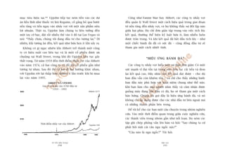 TÛÂ TÖËT ÀÏËN VÔ ÀAÅI
290
PHUÅ LUÅC
291
Cuäng nhû Fannie Mae hay Abbott, caác cöng ty nhaãy voåt
àïìu quaãn lyá Wall Street möåt caách hiïåu quaã trong giai àoaån
tûâ nïìn taãng àïën nhaãy voåt, vaâ hoå khöng thêëy sûå àöëi lêåp naâo
giûäa hai phña. Hoå chó àún giaãn têåp trung vaâo viïåc tñch luäy
kïët quaã, thûúâng thïí hiïån kyã luêåt hûáa ñt, laâm nhiïìu luön
àûúåc trên troång. Vaâ khi kïët quaã àaä bùæt àêìu tñch luäy – nhû
möåt chiïëc baánh àaâ àaä coá sûác àaâ – cöång àöìng àêìu tû seä
tham gia möåt caách nhiïåt tònh.
“HIÏåU ÛÁNG BAÁNH ÀAÂ”
Caác cöng ty nhaãy voåt hiïíu möåt sûå thêåt àún giaãn: Coá möåt
sûác maånh vô àaåi töìn taåi trong viïåc liïn tuåc caãi tiïën vaâ àem
laåi kïët quaã cao. Haäy nhòn vaâo kïët quaã àaåt àûúåc – cho duâ
ban àêìu vêîn coân khiïm töën – vaâ chó cho thêëy nhûäng bûúác
ban àêìu naây phuâ húåp vúái khaái niïåm chung nhû thïë naâo.
Khi baån laâm cho moåi ngûúâi nhòn thêëy vaâ caãm nhêån àûúåc
guöìng maáy àang bùæt àêìu coá àaâ, hoå seä tham gia möåt caách
haâo hûáng. Chuáng töi goåi àêy laâ hiïåu ûáng baánh àaâ, vaâ noá
khöng chó aáp duång àûúåc cho caác nhaâ àêìu tû bïn ngoaâi maâ
caã nhûäng thaânh phêìn bïn trong.
Àïí töi kïí cho caác baån möåt cêu chuyïån trong nhoám nghiïn
cûáu. Vaâo möåt thúâi àiïím quan troång giûäa cuöåc nghiïn cûáu,
caác thaânh viïn trong nhoám gêìn nhû nöíi loaån. Hoå neám caác
têåp ghi cheáp phoãng vêën lïn baân vaâ hoãi: “Sao chuáng ta cûá
phaãi hoãi maäi caái cêu ngu ngöëc naây?”
“Cêu naâo laâ ngu ngöëc?” Töi hoãi.
muåc tiïu hiïån taåi.340
Upjohn tiïëp tuåc neám tiïìn vaâo caác dûå
aán liïìu lônh nhû thuöëc trõ hoái Rogaine, cöë gùæng boã qua bûúác
nïìn taãng vaâ tiïën ngay vaâo nhaãy voåt vúái möåt saãn phêím siïu
lúåi nhuêån. Thêåt ra, Upjohn laâm chuáng ta liïn tûúãng àïën
möåt tay cúâ baåc, àùåt rêët nhiïìu theã vaâo ö àoã taåi Las Vegas vaâ
noái: “Thêëy chûa, chuáng töi àang àêìu tû cho tûúng lai.” Dô
nhiïn, khi tûúng lai àïën, kïët quaã nhû hûáa heån ñt khi xaãy ra.
Khöng coá gò ngaåc nhiïn khi Abbott trúã thaânh möåt cöng
ty coá hiïåu suêët cao liïn tuåc vaâ laâ möåt cöí phiïëu àûúåc ûa
chuöång taåi Wall Street, trong khi àoá Upjohn liïn tuåc gêy
thêët voång. Tûâ nùm 1959 àïën thúâi àiïím nhaãy voåt cuãa Abbott
vaâo nùm 1974, caã hai cöng ty coá àöì thõ cöí phiïëu gêìn nhû
tûúng tûå nhau. Sau àoá thò caã hai ài hai hûúáng khaác nhau,
vúái Upjohn rúát laåi thêëp hún Abbott 6 lêìn trûúác khi bõ mua
laåi vaâo nùm 1995.
Thúâi àiïím nhaãy voåt cuãa Abbott
Upjohn: $40
ABBOTT VAÂ UPJOHN
Giaá trõ tñch luäy cuãa 1USD àêìu tû
1959 – 1995
Abbott: $271
 