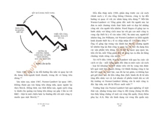 TÛÂ TÖËT ÀÏËN VÔ ÀAÅI
298
PHUÅ LUÅC
299
Àïën àêìu thêåp niïn 1990, phaãn ûáng trûúác caác caãi caách
chñnh saách y tïë cuãa töíng thöëng Clinton, cöng ty laåi àöíi
hûúáng vaâ quay vïì vúái caác nhaän haâng tiïu duâng.348
Möîi khi
Warner-Lambert coá Töíng giaám àöëc múái thò ngûúâi naây laåi
àûa ra möåt chûúng trònh thûåc hiïån múái vaâ deåp boã nhûäng
cöng sûác cuãa ngûúâi tiïìn nhiïåm. Ward Hagen cöë gùæng taåo ra
bûúác nhaãy voåt bùçng caách mua laåi vúái giaá cao möåt cöng ty
cung cêëp thiïët bõ y tïë vaâo nùm 1982. Ba nùm sau, ngûúâi kïë
nhiïåm öng, Joe Williams, ruát Warner-Lambert ra khoãi ngaânh
kinh doanh thiïët bõ y tïë vaâ chêëp nhêån löî 550 triïåu àöla.349
Öng cöë gùæng têåp trung vaâo àaánh baåi Merck, nhûng ngûúâi
kïë nhiïåm öng laåi àûa cöng ty quay laåi vúái viïåc àa daång hoáa
caác saãn phêím tiïu duâng. Vaâ cûá thïë hoå quay qua quay laåi,
tiïën röìi luâi, möîi Töíng giaám àöëc cöë gùæng taåo ra dêëu êën bùçng
chûúng trònh riïng cuãa mònh.
Tûâ 1979 àïën 1998, Warner-Lambert traãi qua ba cuöåc caãi
caách cú cêëu – möîi Töíng giaám àöëc àûa ra möåt cuöåc caãi caách
– loaåi boã khoaãng 20.000 nhên viïn vúái hy voång tòm àûúåc
kïët quaã vûúåt bêåc nhanh choáng. Cûá thónh thoaãng cöng ty laåi
àaåt kïët quaã cao vûúåt bêåc, sau àoá laåi tuåt giaãm, vaâ khöng bao
giúâ giûä àûúåc sûác àaâ bïìn vûäng àûa chiïëc baánh àaâ ài tûâ nïìn
taãng àïën nhaãy voåt caã. Lúåi nhuêån cöí phiïëu trûúåt daâi so vúái
thõ trûúâng vaâ Warner-Lambert khöng coân laâ möåt cöng ty
àöåc lêåp nûäa, maâ àaä bõ Pfizer nuöët mêët.350
Trûúâng húåp cuãa Warner-Lambert húi quaá nghiïng vïì möåt
thaái cûåc, nhûng trong moåi cöng ty àöëi troång chuáng töi àïìu
tòm thêëy bùçng chûáng vïì möåt caái voâng lêín quêín. (Xem thïm
phuå luåc 8.A). Mùåc duâ hònh daång caái voâng lêín quêín naây
KÏËT QUAÃ ÀAÁNG THÊËT VOÅNG
PHAÃN ÛÁNG,
MAÂ KHÖNG
HIÏÍU ROÄ
THIÏËU NÏÌN TAÃNG,
KHÖNG TÑCH LUÄY
SÛÁC ÀAÂ
HÛÚÁNG ÀI,
CHÛÚNG TRÒNH,
LAÄNH ÀAÅO, SÛÅ KIÏåN,
THÚÂI THÛÚÅNG,
HAY SAÁT NHÊÅP MÚÁI
VOÂNG LÊÍN QUÊÍN
Nùm 1981, cöng ty laåi àöíi hûúáng lêìn nûäa vaâ quay laåi vúái
àa daång hoáa ngaânh kinh doanh, trong àoá coá haâng tiïu
duâng.346
Saáu nùm sau, nùm 1987, Warner-Lambert laåi quay 180o
,
khöng tham gia vaâo haâng tiïu duâng nûäa, quay ngûúåc laåi
theo Merck. (Àöìng thúâi, vaâo thúâi àiïím naây, ngên saách cöng
ty daânh cho quaãng caáo haâng tiïu duâng cao gêëp 3 lêìn so vúái
R&D – thêåt laâ möåt chiïën lûúåc laå thûúâng àöëi vúái möåt cöng ty
muöën qua mùåt Merck).347
 