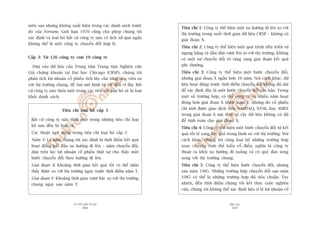 TÛÂ TÖËT ÀÏËN VÔ ÀAÅI
366
PHUÅ LUÅC
367
Tiïu chñ 1: Cöng ty thïí hiïån möåt xu hûúáng ài lïn so vúái
thõ trûúâng trong suöët thúâi gian dûä liïåu CRSP – khöng coá
giai àoaån X.
Tiïu chñ 2: Cöng ty thïí hiïån möåt quaá trònh tiïën triïín tûâ
ngang bùçng vaâ dêìn dêìn vûúåt lïn so vúái thõ trûúâng. Khöng
coá möåt sûå chuyïín àöíi roä raâng sang giai àoaån kïët quaã
phi thûúâng.
Tiïu chñ 3: Cöng ty thïí hiïån möåt bûúác chuyïín àöíi,
nhûng giai àoaån X ngùæn hún 10 nùm. Noái caách khaác, dûä
liïåu hoaåt àöång trûúác thúâi àiïím chuyïín àöíi khöng àuã daâi
àïí xaác àõnh àêy laâ möåt bûúác chuyïín àöíi cùn baãn. Trong
möåt söë trûúâng húåp, coá thïí cöng ty coá nhiïìu nùm hoaåt
àöång hún giai àoaån X trûúác nùm T, nhûng do cöí phiïëu
chó múái àûúåc giao dõch trïn NASDAQ, NYSE, hay AMEX
trong giai àoaån X maâ thöi; vò vêåy dûä liïåu khöng coá àuã
àïí tñnh toaán cho giai àoaån X.
Tiïu chñ 4: Cöng ty thïí hiïån möåt bûúác chuyïín àöíi tûâ kïët
quaã töìi tïå sang kïët quaã trung bònh so vúái thõ trûúâng. Noái
caách khaác, chuáng töi cuäng loaåi boã nhûäng trûúâng húåp
xoay chuyïín tònh thïë kiïíu cöí àiïín, nghôa laâ cöng ty
thoaát ra khoãi xu hûúáng ài xuöëng vaâ coá quyä àaåo song
song vúái thõ trûúâng chung.
Tiïu chñ 5: Cöng ty thïí hiïån bûúác chuyïín àöíi, nhûng
sau nùm 1985. Nhûäng trûúâng húåp chuyïín àöíi sau nùm
1985 coá thïí laâ nhûäng trûúâng húåp àuã tiïu chuêín. Tuy
nhiïn, àïën thúâi àiïím chuáng töi kïët thuác cuöåc nghiïn
cûáu, chuáng töi khöng thïí xaác àõnh liïåu tó lïå lúåi nhuêån cöí
niïn sau nhûng khöng xuêët hiïån trong caác danh saách trûúác
àoá cuãa Fortune. Giúái haån 1970 cuäng cho pheáp chuáng töi
xaác àõnh vaâ loaåi boã bêët cûá cöng ty naâo coá lõch sûã quaá ngùæn
khöng thïí laâ möåt cöng ty chuyïín àöíi húåp lyá.
Cêëp 3: Tûâ 126 cöng ty coân 19 cöng ty
Dûåa vaâo dûä liïåu cuãa Trung têm Trung têm Nghiïn cûáu
Giaá chûáng khoaán taåi Àaåi hoåc Chicago (CRSP), chuáng töi
phên tñch lúåi nhuêån cöí phiïëu tñch luäy cuãa tûâng ûáng viïn so
vúái thõ trûúâng chung, àïí tòm mö hònh tûâ töët àïën vô àaåi. Bêët
cûá cöng ty naâo thoãa möåt trong caác tiïu chñ loaåi boã seä bõ loaåi
khoãi danh saách.
Tiïu chñ loaåi boã cêëp 3
Bêët cûá cöng ty naâo thoãa möåt trong nhûäng tiïu chñ loaåi
boã sau àïìu bõ loaåi caã.
Caác thuêåt ngûä duâng trong tiïu chñ loaåi boã cêëp 3
Nùm T: Laâ nùm chuáng töi xaác àõnh laâ thúâi àiïím kïët quaã
hoaåt àöång bùæt àêìu xu hûúáng ài lïn – nùm chuyïín àöíi,
dûåa trïn luác lúåi nhuêån cöí phiïëu thêåt sûå cho thêëy möåt
bûúác chuyïín àöíi theo hûúáng ài lïn.
Giai àoaån X: Khoaãng thúâi gian kïët quaã töët coá thïí nhòn
thêëy àûúåc so vúái thõ trûúâng ngay trûúác thúâi àiïím nùm T.
Giai àoaån Y: Khoaãng thúâi gian vûúåt bêåc so vúái thõ trûúâng
chung ngay sau nùm T.
 