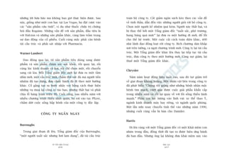 TÛÂ TÖËT ÀÏËN VÔ ÀAÅI
416
PHUÅ LUÅC
417
toaân böå cöng ty. Cùæt giaãm ngên saách keáo theo caác vêën àïì
vïì tinh thêìn, dêîn àïën viïåc nhûäng ngûúâi gioãi rúâi boã cöng ty.
Choån möåt ngûúâi kïë nhiïåm quaá keám. Ngûúâi naây thêët baåi, vaâ
bõ thay thïë búãi möåt Töíng giaám àöëc “xuêët sùæc, phö trûúng,
hung hùng quaá mûác” laåi àûa ra möåt hûúáng ài múái, àöí löîi
cho thïë hïå trûúác. Möåt cuöåc caãi caách toaân diïån khaác, 400
nhaâ laänh àaåo àöìng loaåt rúâi cöng ty. Bñch chûúng daán khùæp
núi trïn tûúâng, ca ngúåi chûúng trònh múái. Cöng ty laåi taái cêëu
truác. Möåt Töíng giaám àöëc khaác lïn thay laåi tiïëp tuåc taái cêëu
truác, àûa cöng ty theo möåt hûúáng múái. Caâng suåt giaãm, laåi
thuï möåt Töíng giaám àöëc khaác.
Chrysler
Nùm nùm hoaåt àöång hiïåu suêët cao, sau àoá tuåt giaãm trúã
vïì giai àoaån khuãng hoaãng. Möåt nhên vêåt bïn trong cöng ty
àaä phaát biïíu “Chuáng töi giöëng nhû nhûäng bïånh nhên mùæc
bïånh tim maåch, vûúåt qua àûúåc cuöåc giaãi phêîu khêín cêëp
trong nhiïìu nùm vaâ röìi laåi quay vïì vúái löëi söëng thiïëu laânh
maånh.” Phên taán lûåc lûúång vaâo lônh vûåc xe thïí thao YÁ,
ngaânh kinh doanh maáy bay riïng, vaâ ngaânh quöëc phoâng.
Möåt lêìn nûäa xoay chuyïín tònh thïë vaâo nhûäng nùm 1990,
nhûng cuöëi cuâng vêîn bõ baán cho Daimler.
Harris
Ài lïn cuâng vúái möåt Töíng giaám àöëc coá möåt Khaái niïåm con
nhñm trong àêìu, àöìng thúâi àaä taåo ra àûúåc hiïåu ûáng baánh
àaâ ban àêìu. Nhûng öng laåi khöng àûa khaái niïåm naây vaâo
nhûäng lúâi hûáa haäo maâ khöng bao giúâ thûåc hiïån àûúåc. Sau
naây, giöëng nhû möåt con baåc taåi Las Vegas, hoå àùåt cûúåc vaâo
caác “saãn phêím cûáu tinh”, vñ duå nhû thuöëc chûäa trõ chûáng
hoái àêìu Rogaine. Nhûäng vêën àïì vúái saãn phêím, àêìu tiïn laâ
vúái Halcion vaâ nhûäng saãn phêím khaác, caâng laâm trêìm troång
sûå dao àöång cuãa cöí phiïëu. Cuöëi cuâng mùæc phaãi cùn bïånh
taái cêëu truác vaâ phaãi saát nhêåp vúái Pharmacia.
Warner-Lambert
Dao àöång qua laåi, tûâ saãn phêím tiïu duâng sang dûúåc
phêím vaâ saãn phêím chùm soác sûác khoãe, röìi quay laåi, röìi
cuâng luác kinh doanh caã hai, röìi chó choån möåt, röìi chuyïín
sang caái kia. Möîi Töíng giaám àöëc múái laåi àûa ra möåt têìm
nhòn múái, möåt cêëu truác múái, chêëm dûát sûác àaâ maâ ngûúâi tiïìn
nhiïåm àaä taåo dûång, àûa chiïëc baánh àaâ ài theo möåt hûúáng
khaác. Cöë gùæng taåo ra bûúác nhaãy voåt bùçng caách thûåc hiïån
nhûäng vuå mua laåi cöng ty taáo baåo, nhûng thêët baåi vaâ phaãi
chõu löî haâng trùm triïåu àö. Cuöëi cuâng, sau nhiïìu nùm vúái
nhiïìu chûúng trònh thiïëu nhêët quaán, hoå rúi vaâo tay Pfizer,
chêëm dûát cuöåc söëng bêëp bïnh cuãa möåt cöng ty àöåc lêåp.
CÖNG TY NGÙÆN NGAÂY
Burroughs
Trong giai àoaån ài lïn, Töíng giaám àöëc cuãa Burroughs,
“möåt ngûúâi xuêët sùæc nhûng húi laåm duång”, àaä taái cêëu truác
 