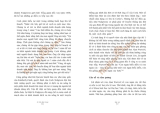 TÛÂ TÖËT ÀÏËN VÔ ÀAÅI
66
PHUÅ LUÅC
67
thöëng gia àònh lêu àúâi coá tûâ thúâi öng cöë cuãa Cork. Möåt söë
àiïím baán thûác ùn coân àûúåc àùåt tïn theo chñnh öng – möåt
chuöîi nhaâ haâng coá tïn laâ Corky’s. Nhûng bêët kïí àiïìu gò,
nïëu nhû Walgreens coá phaãi phaá vúä truyïìn thöëng lêu àúâi
cuãa gia àònh àïí têåp trung nguöìn lûåc cho lônh vûåc hoå coá thïí
trúã thaânh gioãi nhêët trïn thïë giúái (laâ nhaâ thuöëc têy tiïån duång),
Cork chùæc chùæn seä laâm thïë. Möåt caách lùång leä, möåt caách bïìn
bó, möåt caách àún giaãn.48
Caá tñnh lùång leä vaâ quyïët têm cuãa nhaâ laänh àaåo cêëp àöå 5
khöng chó thïí hiïån trong nhûäng quyïët àõnh lúán, nhû baán ài
dõch vuå kinh doanh ùn uöëng, hay àêëu tranh chöëng laåi nhûäng
keã coá yá àõnh thêu toám cöng ty, maâ coân thïí hiïån qua phong
caách caá nhên chuyïn cêìn nhû möåt ngûúâi thúå. Alan Wurtzel,
möåt thaânh viïn thuöåc thïë hïå thûá hai àaä thûâa hûúãng cöng
ty nhoã cuãa gia àònh vaâ biïën noá thaânh Circuit City, laâ ngûúâi
thïí hiïån roä raâng nhêët phong caách naây. Khi àûúåc hoãi vïì sûå
khaác nhau giûäa öng vaâ võ Töíng giaám àöëc úã cöng ty so saánh
trûåc tiïëp, Wurtzel àaä toám laåi: “Con ngûåa biïíu diïîn vaâ con
ngûåa caây – öng êëy giöëng nhû möåt con ngûåa biïíu diïîn, coân
töi giöëng möåt con ngûåa caây hún.”49
Cûãa söí vaâ têëm gûúng
Lúâi nhêån xeát cuãa Alan Wurtzel vïì con ngûåa caây rêët thuá
võ nïëu ta xeát hai yïëu töë sau. Thûá nhêët, öng àaä coá bùçng tiïën
sô vïì khoa luêåt hoåc taåi Àaåi hoåc Yale, roä raâng, tñnh caách cêìn
cuâ nhû ngûåa caây cuãa öng khöng phaãi laâ do thiïëu thöng
minh. Thûá hai, phûúng phaáp laâm viïåc cêìn cuâ àaä taåo nïìn
nhiïåm Walgreens giûä chûác Töíng giaám àöëc vaâo nùm 1998,
àaä kïí laåi nhûäng gò diïîn ra tiïëp sau àoá:
Cork phaát biïíu taåi möåt trong nhûäng buöíi hoåp lïn kïë
hoaåch: “Àûúåc röìi, bêy giúâ töi seä vaåch ra möåt muåc tiïu.
Chuáng ta seä ruát ra khoãi ngaânh kinh doanh nhaâ haâng
trong voâng 5 nùm.” Vaâo thúâi àiïím àoá, chuáng töi coá hún
500 nhaâ haâng. Caã phoâng hoåp im lùång, tûúãng nhû baån coá
thïí nghe àûúåc nhõp thúã cuãa moåi ngûúâi! Öng noái tiïëp: “Töi
muöën moåi ngûúâi biïët rùçng kim àöìng höì àang chuyïín
àöång. Thúâi gian khöng chúâ chuáng ta àêu...” Saáu thaáng
sau, chuáng töi laåi gùåp nhau trong cuöåc hoåp kïë hoaåch vaâ
coá ai àoá vö tònh noái rùçng chuáng ta chó coân 5 nùm àïí ruát
ra khoãi ngaânh kinh doanh nhaâ haâng. Cork khöng phaãi
möåt ngûúâi thuöåc daång hay om soâm. Öng chó nhõp ngoán
tay lïn baân vaâ noái: “Nghe naây, caác baån chó coân 4 nùm rûúäi
nûäa thöi. Töi noái laâ moåi ngûúâi coá 5 nùm caách àêy àaä 6
thaáng. Bêy giúâ chó coân 4 nùm rûúäi maâ thöi.” Vêng, tûâ ngaây
àoá, moåi viïåc thêåt sûå chuyïín àöång àïí loaåi dêìn ngaânh kinh
doanh nhaâ haâng. Öng êëy khöng bao giúâ nao nuáng. Öng
êëy khöng bao giúâ nghi ngúâ, cuäng khöng bao giúâ chó trñch.47
Cuäng giöëng nhû khi Darwin Smith baán caác nhaâ maáy giêëy
cuãa Kimberly-Clark, quyïët àõnh cuãa Cork Walgreen àoâi hoãi
tñnh cûúng quyïët cao. Khöng phaãi vò dõch vuå ùn uöëng laâ
möåt phêìn kinh doanh lúán (mùåc duâ noá coá mang laåi nguöìn lúåi
nhuêån àaáng kïí). Vêën àïì thêåt sûå liïn quan àïën tònh caãm
nhiïìu hún. Sûå thêåt laâ Walgreen àaä saáng chïë ra moán sinh töë
maåch nha vaâ kinh doanh dõch vuå ùn uöëng laâ möåt truyïìn
 