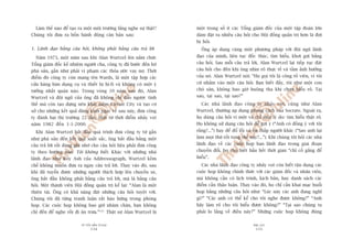 TÛÂ TÖËT ÀÏËN VÔ ÀAÅI
134
PHUÅ LUÅC
135
möåt trong söë ñt caác Töíng giaám àöëc cuãa möåt têåp àoaân lúán
daám àùåt ra nhiïìu cêu hoãi cho Höåi àöìng quaãn trõ hún laâ àúåi
bõ hoãi.
Öng aáp duång cuâng möåt phûúng phaáp vúái àöåi nguä laänh
àaåo cuãa mònh, liïn tuåc àöëc thuác, tòm hiïíu, khúi gúåi bùçng
cêu hoãi. Sau möîi cêu traã lúâi, Alan Wurtzel laåi tiïëp tuåc àùåt
cêu hoãi cho àïën khi öng nhòn roä thûåc tïë vaâ têìm aãnh hûúãng
cuãa noá. Alan Wurtzel noái: “Hoå goåi töi laâ cöng töë viïn, vò töi
cûá nhùæm vaâo möåt cêu hoãi. Baån biïët àêëy, töi nhû möåt con
choá sùn, khöng bao giúâ buöng tha khi chûa hiïíu roä. Taåi
sao, taåi sao, taåi sao?”
Caác nhaâ laänh àaåo cöng ty nhaãy voåt, cuäng nhû Alan
Wurtzel, thûúâng aáp duång phong caách cuãa Socrate. Ngoaâi ra,
hoå duâng cêu hoãi vò möåt vaâ chó möåt lyá do: tòm hiïíu thêåt roä.
Hoå khöng sûã duång cêu hoãi àïí gúåi yá (“Anh coá àöìng yá vúái töi
rùçng?...”) hay àïí àöí löîi vaâ haå thêëp ngûúâi khaác (“Sao anh laåi
laâm moåi thûá röëi tung thïë naây?...”). Khi chuáng töi hoãi caác nhaâ
laänh àaåo vïì caác cuöåc hoåp ban laänh àaåo trong giai àoaån
chuyïìn àöíi, hoå cho biïët hêìu hïët thúâi gian “chó cöë gùæng àïí
hiïíu”.
Caác nhaâ laänh àaåo cöng ty nhaãy voåt coân biïët têån duång caác
cuöåc hoåp khöng chñnh thûác vúái caác giaám àöëc vaâ nhên viïn,
maâ khöng cêìn coá lõch trònh, kõch baãn, hay danh saách caác
àiïím cêìn thaão luêån. Thay vaâo àoá, hoå chó cêìn khai maåc buöíi
hoåp bùçng nhûäng cêu hoãi nhû: “Luác naây caác anh àang nghô
gò?” “Caác anh coá thïí kïí cho töi nghe àûúåc khöng?” “Anh
haäy laâm roä cho töi hiïíu àûúåc khöng?” “Taåi sao chuáng ta
phaãi lo lùæng vïì àiïìu naây?” Nhûäng cuöåc hoåp khöng àuáng
Laâm thïë naâo àïí taåo ra möåt möi trûúâng lùæng nghe sûå thêåt?
Chuáng töi àûa ra böën haânh àöång cùn baãn sau:
1. Laänh àaåo bùçng cêu hoãi, khöng phaãi bùçng cêu traã lúâi
Nùm 1973, möåt nùm sau khi Alan Wurtzel lïn nùæm chûác
Töíng giaám àöëc kïë nhiïåm ngûúâi cha, cöng ty àaä bûúác àïën búâ
phaá saãn, gêìn nhû phaãi vi phaåm caác thoãa ûúác vay núå. Thúâi
àiïím àoá cöng ty coân mang tïn Wards, laâ möåt têåp húåp caác
cûãa haâng baán duång cuå vaâ thiïët bõ hi-fi vaâ khöng coá möåt yá
tûúãng nhêët quaán naâo. Trong voâng 10 nùm sau àoá, Alan
Wurtzel vaâ àöåi nguä cuãa öng àaä khöng chó àaão ngûúåc tònh
thïë maâ coân taåo dûång nïn khaái niïåm Circuit City vaâ taåo cú
súã cho nhûäng kïët quaã àaáng kinh ngaåc vïì sau naây, àûa cöng
ty àaánh baåi thõ trûúâng 22 lêìn, tñnh tûâ thúâi àiïím nhaãy voåt
nùm 1982 àïën 1-1-2000.
Khi Alan Wurtzel bùæt àêìu quaá trònh àûa cöng ty tûâ gêìn
nhû phaá saãn àïën kïët quaã xuêët sùæc, öng bùæt àêìu bùçng möåt
cêu traã lúâi rêët àaáng ghi nhúá cho cêu hoãi liïåu phaãi àûa cöng
ty theo hûúáng naâo: Töi khöng biïët. Khaác vúái nhûäng nhaâ
laänh àaåo nhû Roy Ash cuãa Addressograph, Wurtzel kïìm
chïë khöng muöën àûa ra ngay cêu traã lúâi. Thay vaâo àoá, sau
khi àaä tuyïín àûúåc nhûäng ngûúâi thñch húåp lïn chuyïën xe,
öng bùæt àêìu khöng phaãi bùçng cêu traã lúâi, maâ laâ bùçng cêu
hoãi. Möåt thaânh viïn Höåi àöìng quaãn trõ kïí laåi: “Alan laâ möåt
thiïn taâi. Öng coá khaã nùng àùåt nhûäng cêu hoãi tuyïåt vúâi.
Chuáng töi àaä tûâng tranh luêån rêët haâo hûáng trong phoâng
hoåp. Caác cuöåc hoåp khöng bao giúâ nhaâm chaán, baån khöng
chó àïën àïí nghe röìi ài ùn trûa.”153
Thêåt sûå Alan Wurtzel laâ
 