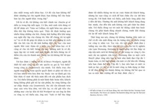 TÛÂ TÖËT ÀÏËN VÔ ÀAÅI
142
PHUÅ LUÅC
143
àûúåc rêët nhiïìu thöng tin tûâ caác cuöåc thùm doâ khaách haâng,
nhûng luác naâo cuäng coá caách àïí baâo chûäa cho caác dûä liïåu
trong àoá. Vúái hònh thûác traã thiïëu, anh buöåc loâng phaãi chuá
yá àïën dûä liïåu. Thûúâng thò anh khöng biïët khaách haâng àang
bûåc mònh, cho àïën khi anh khöng coân giûä chên hoå àûúåc
nûäa. Traã thiïëu àoáng vai troâ möåt hïå thöëng caãnh baáo buöåc
chuáng töi phaãi haânh àöång nhanh choáng, trûúác khi chuáng
töi laåi àïí mêët khaách haâng àoá.”
Thêåt loâng maâ noái, chuáng töi khöng thûúâng thêëy möåt cú
chïë cúâ àoã vûâa sinh àöång vûâa êën tûúång nhû traã thiïëu trong
caác cöng ty nhaãy voåt. Tuy vêåy, töi vêîn quyïët àõnh àûa yá
tûúãng naây vaâo àêy, theo nhû lúâi yïu cêìu cuãa trúå lyá nghiïn
cûáu Lane Hornung. Hornung laâ ngûúâi giuáp töi thu thêåp vaâ
sùæp xïëp möåt caách hïå thöëng caác cú chïë trong caác cöng ty cho
möåt dûå aán nghiïn cûáu khaác. Hornung àûa ra möåt caách
thuyïët phuåc rùçng nïëu baån laâ möåt nhaâ laänh àaåo Cêëp àöå 5
hoaân toaân, coá thïí baån khöng cêìn möåt cú chïë àeân àoã. Nhûng
nïëu baån chûa àaåt àïën Cêëp àöå 5, hay nïëu baån coá möåt caá
tñnh uy lûåc, cú chïë cúâ àoã laâ möåt cöng cuå hûäu duång vaâ thûåc
tïë àïí àûa thöng tin thaânh thöng tin khöng thïí boã qua vaâ
taåo ra möåt möi trûúâng àïí sûå thûåc àûúåc chuá yá.*
duy nhêët trong suöët khoáa hoåc. Cúâ àoã cuãa baån khöng thïí
àûúåc nhûúâng laåi cho ngûúâi khaác; baån khöng thïí cho hoùåc
baán laåi cho ngûúâi khaác trong lúáp.”
Vúái laá cúâ àoã, töi khöng coân biïët chñnh xaác chuyïån gò seä
diïîn ra trong lúáp möîi ngaây. Coá lêìn, möåt sinh viïn duâng cúâ
àoã àïí nhêån xeát: “Giaáo sû Collins, töi nghô höm nay giaáo sû
dêîn dùæt lúáp khöng hiïåu quaã. Thêìy àaä àõnh hûúáng quaá
nhiïìu bùçng nhûäng cêu hoãi, chuáng aãnh hûúãng àïën khaã nùng
suy nghô àöåc lêåp cuãa chuáng töi. Haäy àïí chuáng töi tûå nghô
ra.” Laá cúâ àoã àaä giuáp töi nhêån ra sûå thêåt phuä phaâng laâ caách
àùåt cêu hoãi cuãa töi àaä aãnh hûúãng àïën viïåc hoåc cuãa moåi
ngûúâi. Möåt cuöåc thùm doâ yá kiïën vaâo cuöëi khoáa hoåc coá leä
cuäng seä cho töi biïët thöng tin naây. Nhûng möåt laá cúâ àoã,
ngay lêåp tûác vaâ trûúác mùåt moåi ngûúâi, àaä biïën thöng tin vïì
àiïím yïëu cuãa töi thaânh möåt thöng tin töi khöng thïí boã qua
àûúåc.
Töi hoåc àûúåc yá tûúãng cúâ àoã tûâ Bruce Woolpert, ngûúâi àaä
thiïët kïë möåt cöng cuå hïët sûác quyïìn uy goåi laâ “traã thiïëu”
trong cöng ty Graniterock cuãa mònh. Traã thiïëu trao cho
ngûúâi mua haâng toaân quyïìn quyïët àõnh coá phaãi traã tiïìn vaâ
traã bao nhiïu trïn hoáa àún tuây thuöåc vaâo sûå àaánh giaá cuãa
baãn thên vïì mûác àöå thoãa maän àöëi vúái saãn phêím hay dõch
vuå. Traã thiïëu khöng phaãi laâ möåt hònh thûác hoaân tiïìn. Khaách
haâng khöng phaãi gûãi traã laåi saãn phêím, hoå cuäng khöng cêìn
sûå chêëp thuêån cuãa Graniterock. Hoå chó cêìn khoanh troân
muåc naâo trïn hoáa àún, trûâ tiïìn laåi, vaâ chó gûãi tiïìn cho
nhûäng muåc coân laåi. Khi töi hoãi Woolpert taåi sao öng laåi àûa
ra cöng cuå traã thiïëu naây, öng noái: “Anh coá thïí thu thêåp
⎯ ⎯ ⎯ ⎯ ⎯ ⎯ ⎯ ⎯ ⎯ ⎯ ⎯ ⎯ ⎯ ⎯ ⎯ ⎯ ⎯ ⎯ ⎯
* Àïí hiïíu roä hún vïì cú chïë hoaåt àöång, haäy xem thïm baâi baáo Turning Goals
into Results: The Power of Catalytic Mechanisms àùng trïn taåp chñ Harvard
Business Review, 1999.
 