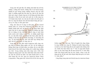 TÛÂ TÖËT ÀÏËN VÔ ÀAÅI
162
PHUÅ LUÅC
163
Forbes nùm 1981 nhû sau: “Möåt söë ngûúâi cho rùçng chuáng
ta caâng chuyïn sêu caâng töët. Nhûng töi muöën tùng trûúãng,
vaâ dõch vuå cho thuï bùng àôa laâ möåt ngaânh múái, khöng nhû
caác chuöîi cûãa tiïåm thuöëc têy.”186
Viïåc reä sang kinh doanh
dõch vuå cho thuï bùng àôa àaä laâm Eckerd löî 31 triïåu àöla
trûúác khi Eckerd phaãi baán laåi cho Tandy, cöng ty naây àaä
duâng aáp lûåc àïí àaåt möåt thoãa thuêån thêëp hún giaá trõ söí saách
72 triïåu àöla.187
Cuäng àuáng trong nùm maâ Eckerd mua laåi American Home
Trong möåt thïë giúái àêìy rêîy nhûäng nhaâ laänh àaåo dúã húi,
nhûäng yá tûúãng haäo huyïìn, nhûäng nhaâ võ lai huyïn hoang,
nhûäng keã gêy hoang mang, nhûäng chuyïn viïn lïn tinh
thêìn, vaâ nhûäng ngûúâi àaåi loaåi nhû vêåy, thêåt laâ dïî chõu khi
thêëy möåt cöng ty thaânh cöng rûåc rúä chó bùçng möåt khaái niïåm
àún giaãn vaâ thûåc thi noá möåt caách xuêët sùæc vaâ àêìy saáng taåo.
Trúã thaânh tiïåm thuöëc têy tiïån lúåi töët nhêët trïn thïë giúái vaâ
liïn tuåc tùng lúåi nhuêån trïn möîi lêìn khaách haâng gheá qua –
coân gò roä raâng vaâ àún giaãn hún?
Vêng, nïëu nhû noá roä raâng vaâ àún giaãn, taåi sao Eckerd
khöng nhòn ra? Trong khi Walgreens chó chùm chuá vaâo
nhûäng thaânh phöë naâo maâ hoå coá thïí aáp duång àûúåc khaái
niïåm tiïån lúåi vaâ têåp trung naây, chuáng töi khöng tòm thêëy
bêët cûá chûáng cûá naâo cho thêëy Eckerd cuäng coá möåt khaái
niïåm xuyïn suöët tûúng tûå nhû vêåy. Laâ nhûäng ngûúâi haám
lúåi, caác nhaâ àiïìu haânh cuãa Eckerd bùæt buöåc phaãi nùæm lêëy
nhûäng cú höåi mua laåi caác chuöîi cûãa haâng, 42 cûãa haâng núi
naây, 36 cûãa haâng núi kia, möåt caách höîn taåp, khöng theo
möåt chuã àïì nhêët quaán roä raâng naâo caã.
Trong khi caác nhaâ àiïìu haânh Walgreens hiïíu rùçng viïåc
gia tùng lúåi nhuêån àöìng nghôa vúái viïåc cùæt boã nhûäng gò
khöng thñch húåp vúái Khaái niïåm con nhñm, thò caác nhaâ àiïìu
haânh Eckerd theo àuöíi tùng trûúãng chó vò phaãi tùng trûúãng
maâ thöi. Trong nhûäng nùm àêìu thêåp niïn 1980, khi
Walgreens àang quyïët têm theo àuöíi khaái niïåm tiïåm thuöëc
têy tiïån lúåi, Eckerd laåi nhaãy vaâo kinh doanh dõch vuå cho
thuï bùng àôa vúái viïåc mua laåi American Home Video
Corporation. Töíng giaám àöëc Eckerd àaä traã lúâi trïn taåp chñ
Walgreens:
$562
Intel: $309
GE: $119
Coca-Cola: $73
Thõ trûúâng chung:
$37
WALGREENS VAÂ CAÁC CÖNG TY VÔ ÀAÅI
Lúåi nhuêån tñch luäy cuãa 1 USD àêìu tû
31-12-1975 – 1-1-2000
Merck: $64
 