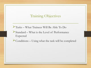 TTT part 1 - A Presentation On Training Trainers | PPTX