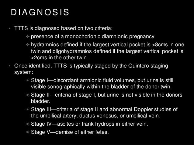 twin to twin transfusion syndrome twin twin transfusion