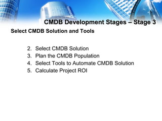 A Practical Guide to CMDB Deployment in a Tivoli Environment | PPT