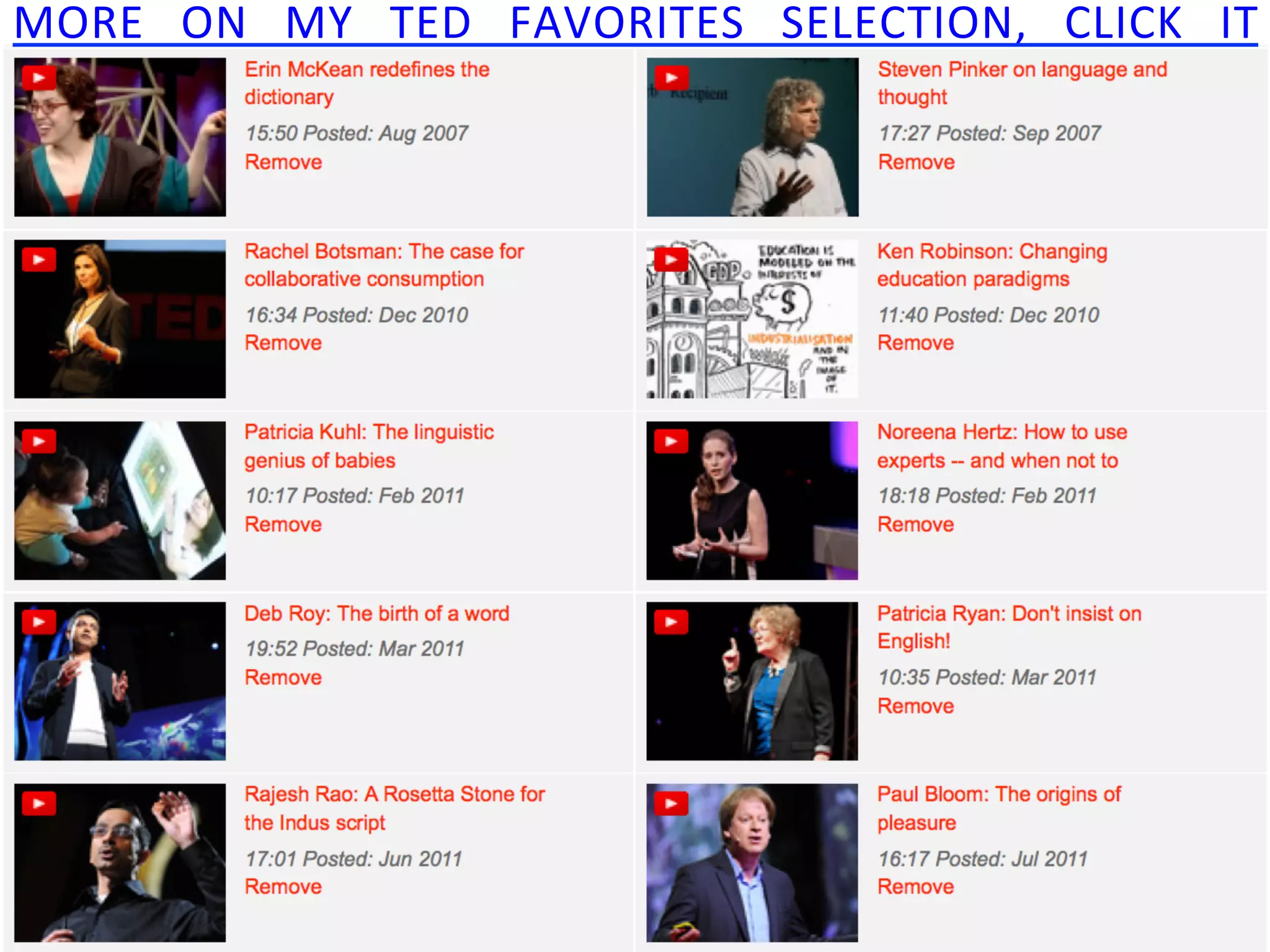 MORE
ON
MY
TED
FAVORITES
SELECTION,
CLICK
IT