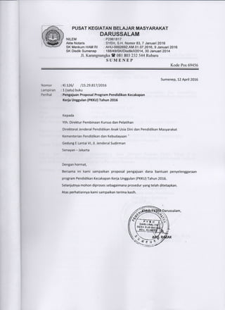 Proposal pkku | PDF