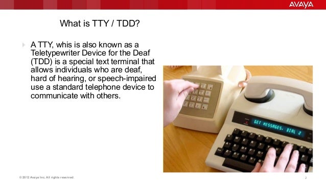 what is tty