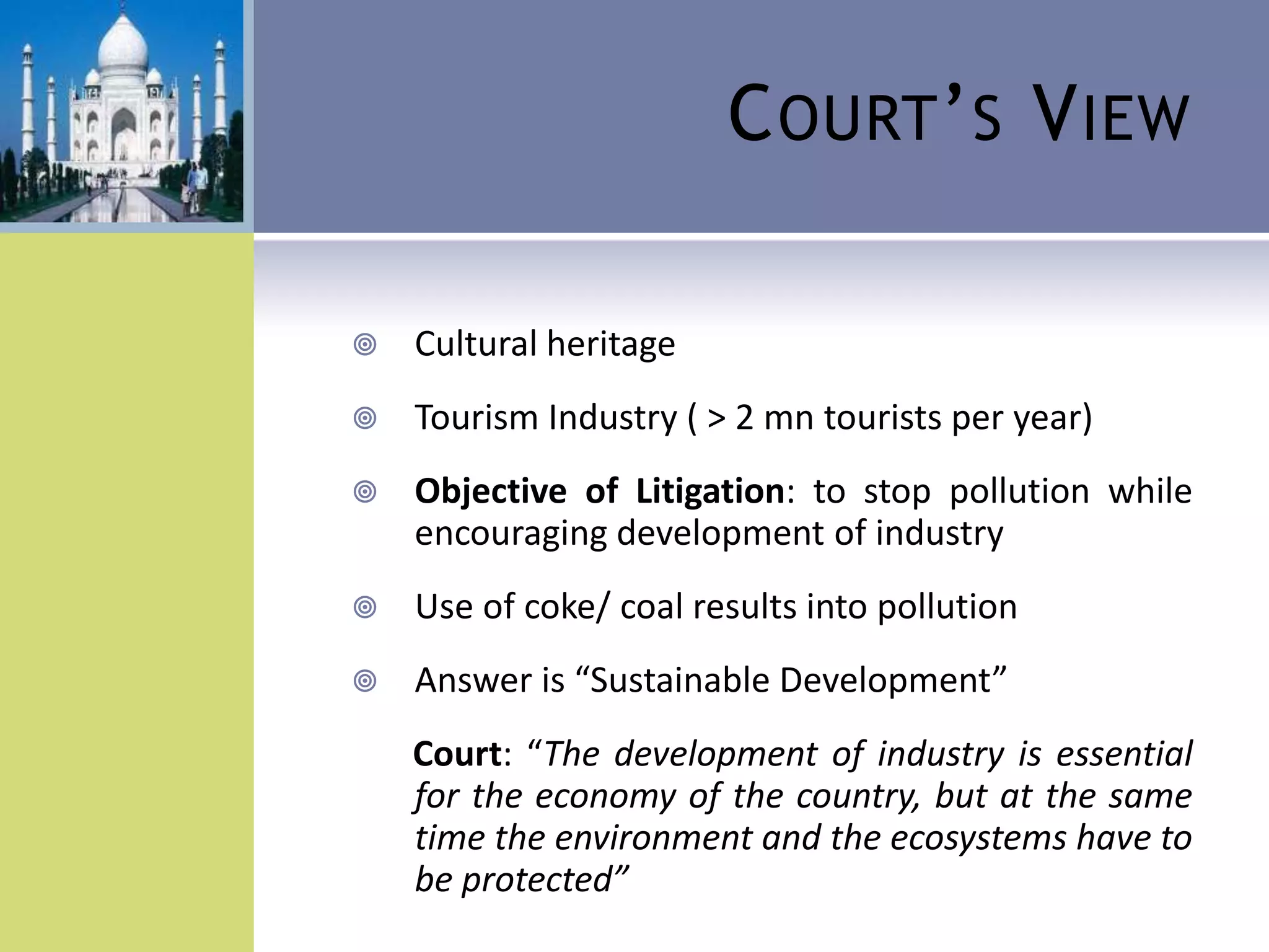 AutomobilesReports Referred“Report on Environmental Impact of Mathura Refinery” - Varadharajan Committee