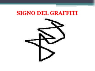 SIGNO DEL GRAFFITI
 