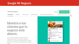 Google Mi Negocio
 