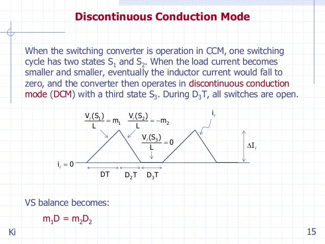 Discontinuous Conduction Mode Buck Ringing Discontinuous Conduction Mode Buck Ringing