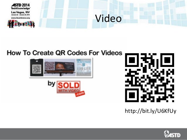 ASTD Techknowledge 2014 Creation Station: Using QR Codes to Improve P…