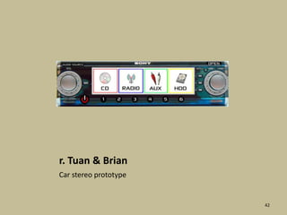 r. Tuan & BrianCar stereo prototype42