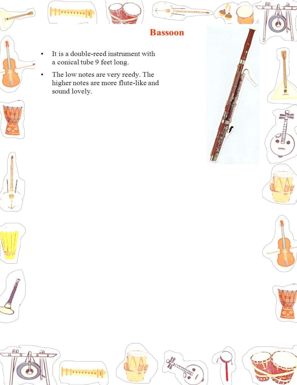 Western Orchestra Intruments